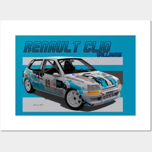 Renault Clio Williams Posters and Art